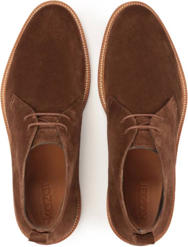 Kazar Heren casual suède laarzen Brown Heren