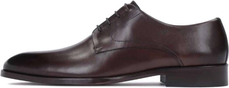 Kazar Heren elegante donkerbruine Derby schoenen Brown Heren