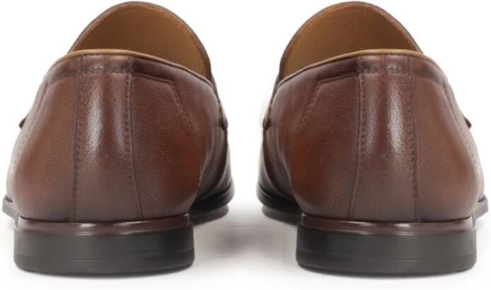 Kazar Heren instap leren halfschoenen Brown Heren