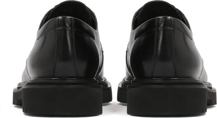 Kazar Heren klassieke stijl leren Derby schoenen Black Heren