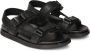 Kazar Heren leren sandalen met verstelbare banden Black Heren - Thumbnail 2