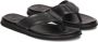 Kazar Heren leren slippers Black Heren - Thumbnail 2