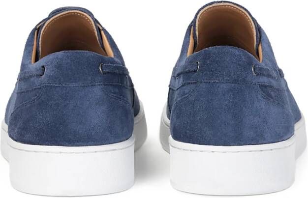 Kazar Heren marineblauwe casual schoenen gestyled als zwijnschoenen Blue Heren