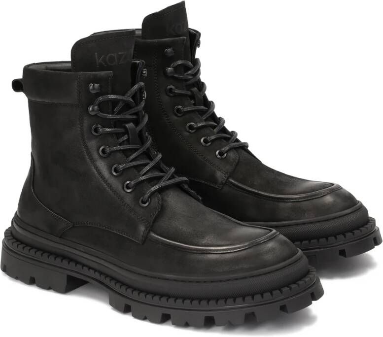 Kazar Heren nubuck geïsoleerde laarzen Black Heren