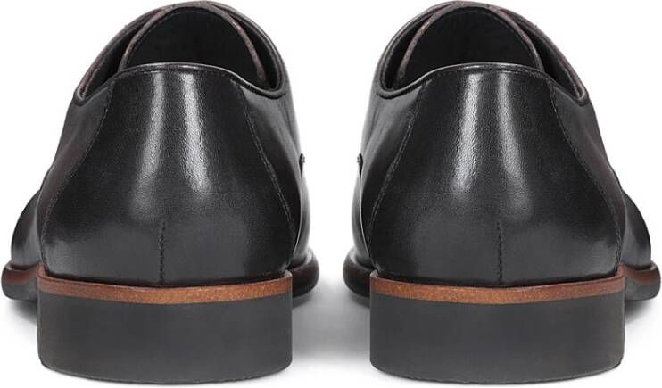 Kazar Heren oxfordschoenen met een subtiel patroon met geperforeerde gaatjes Brown Heren