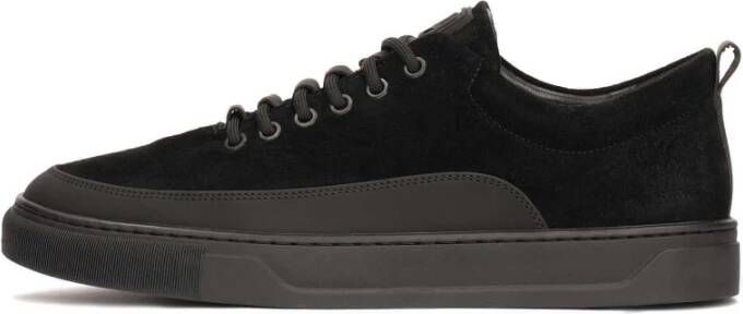 Kazar Heren sneakers van gecombineerde materialen Black Heren