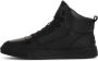 Kazar Heren sneakers van glad leer met rubberen neuskap Black Heren - Thumbnail 5