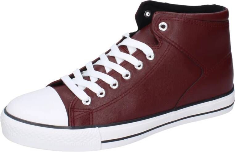 Kazar Heren Synthetisch Leren Sneakers Red Heren