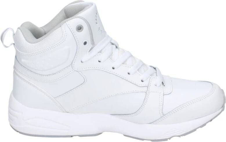 Kazar Heren Synthetisch Leren Sneakers White Heren