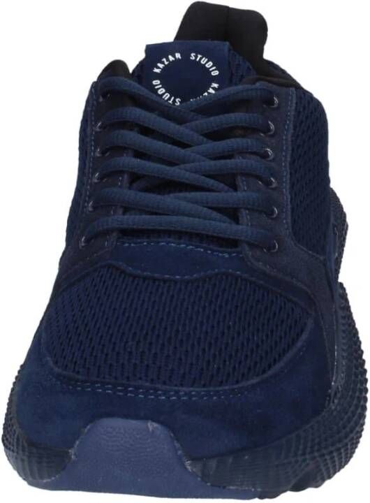 Kazar Heren Textiel Sneakers Blue Heren