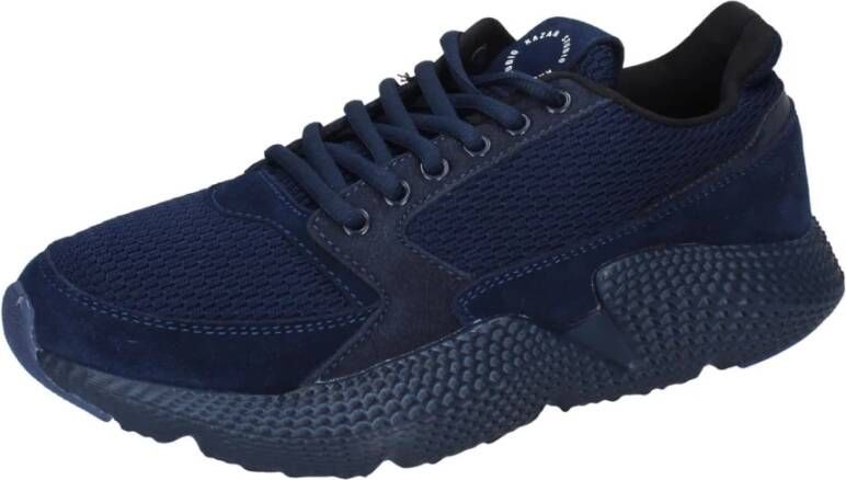 Kazar Heren Textiel Sneakers Blue Heren