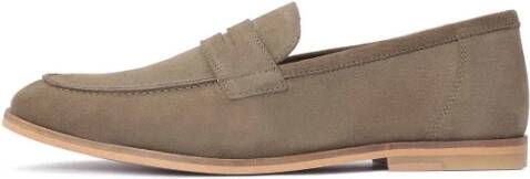 Kazar Heren universele loafers in taupe Beige Heren