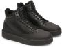 Kazar High-top sneakers met mat rubberen inzetstuk Black Heren - Thumbnail 2