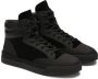 Kazar Hoge sneakers in drie verschillende materialen Black Heren - Thumbnail 2