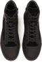 Kazar Hoge sneakers in drie verschillende materialen Black Heren - Thumbnail 4