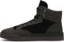 Kazar Hoge sneakers in drie verschillende materialen Black Heren - Thumbnail 5