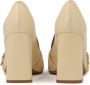 Kazar Instap herenpumps met hoge hak Beige Dames - Thumbnail 3