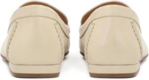 Kazar Instap mocassins met traditioneel stiksel Beige Dames