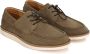 Kazar Khaki derby schoenen voor heren in zeilstijl Green Heren - Thumbnail 3