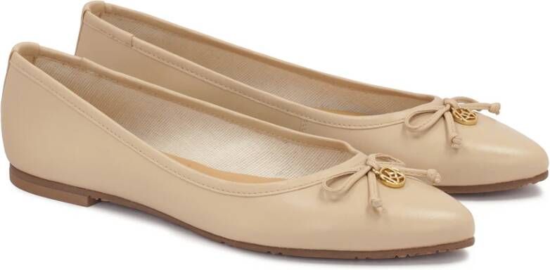 Kazar Klassieke ballerina's met verlengde neus Beige Dames