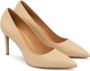 Kazar Klassieke beige pumps op een middelhoge stilettohak Beige Dames - Thumbnail 2