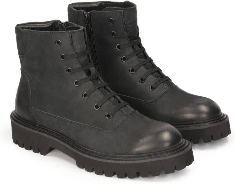 Kazar Klassieke heren nubuck laarzen Black Heren