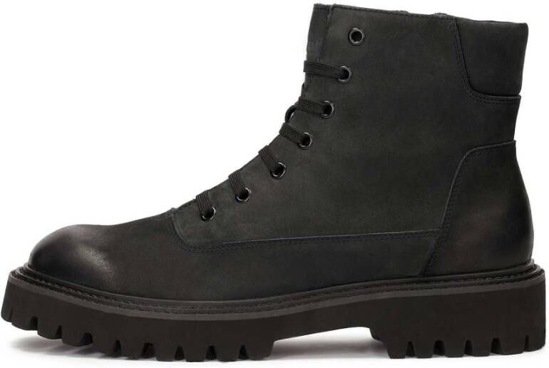 Kazar Klassieke heren nubuck laarzen Black Heren