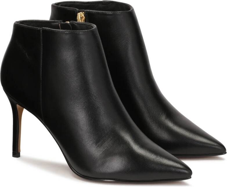 Kazar Klassieke laarzen op een slanke stilettohak Black Dames