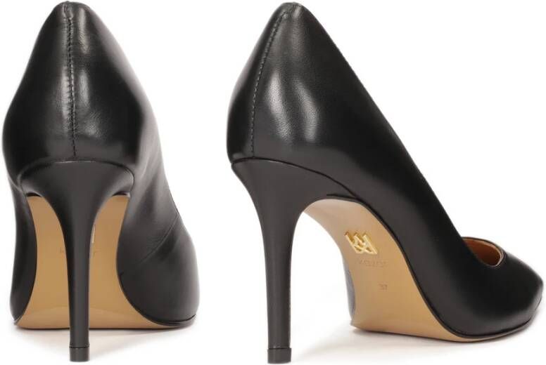 Kazar Klassieke leren pumps op een hoge stilettohak Black Dames