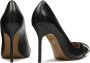 Kazar Klassieke leren stiletto's met drie bandjes Black Dames - Thumbnail 3