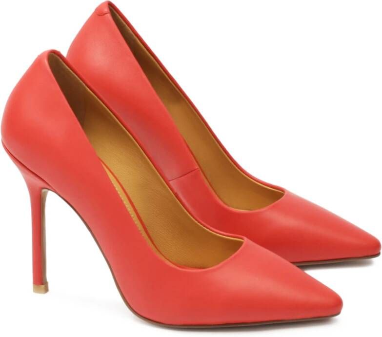 Kazar Klassieke rode pumps met puntige neus Red Dames