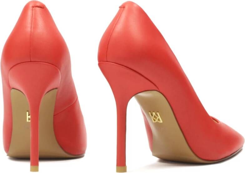 Kazar Klassieke rode pumps met puntige neus Red Dames