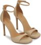 Kazar Klassieke stiletto sandalen met een bedekte hak Beige Dames - Thumbnail 2