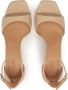 Kazar Klassieke stiletto sandalen met een bedekte hak Beige Dames - Thumbnail 4