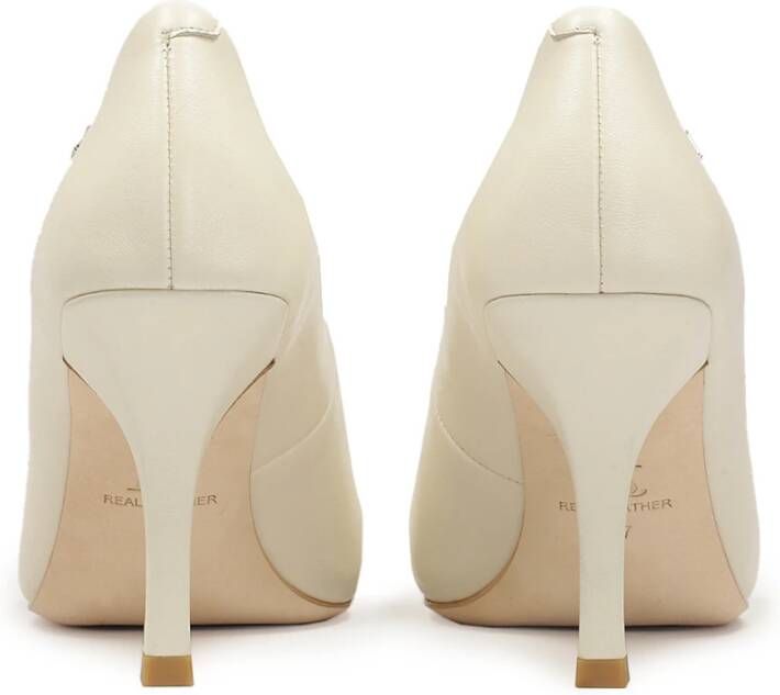 Kazar Klassieke stiletto's van crèmekleurig leer Beige Dames