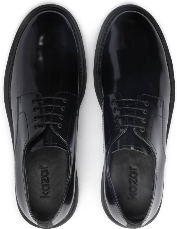 Kazar Klassieke zwarte Derby schoenen Black Heren