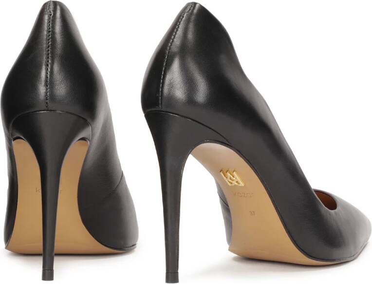 Kazar Klassieke zwarte korrellederen pumps Black Dames