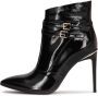 Kazar Klassieke zwarte lakleren stilettohak laarzen Black Dames - Thumbnail 5