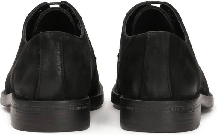 Kazar Klassieke zwarte nubuck halfschoenen Black Heren