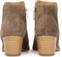 Kazar Lage cowboy laarzen in suède Beige Dames - Thumbnail 5