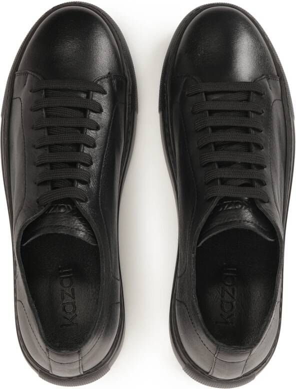 Kazar Lage zwarte sneakers Black Heren