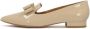 Kazar Lakleren platte pumps met een strik Beige Dames - Thumbnail 5