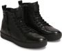 Kazar Leren enkelsneakers met sliders Black Heren - Thumbnail 2