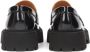 Kazar Leren halfschoenen in zwart en wit op een dikkere zool Black Dames - Thumbnail 6