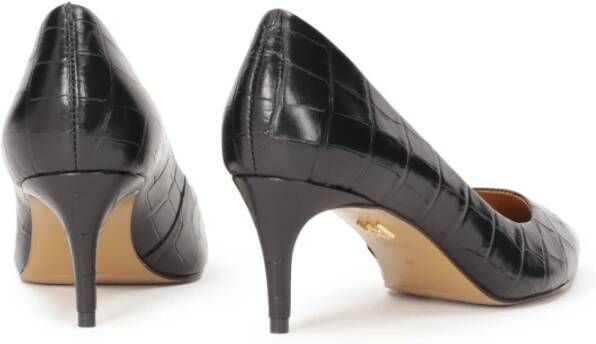 Kazar Leren lage hakken pumps Black Dames