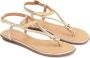 Kazar Leren platte sandalen Yellow Dames - Thumbnail 2