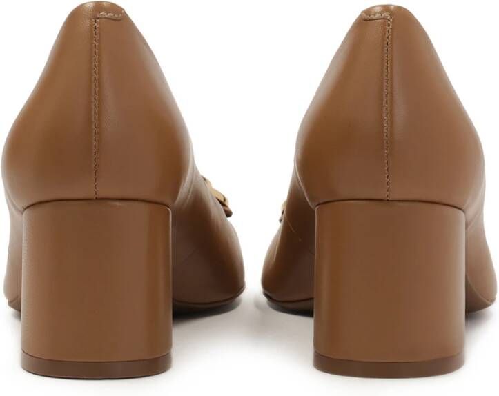 Kazar Leren pumps met comfortvoering Brown Dames