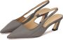 Kazar Studio Leren pumps met open hiel Gray Dames - Thumbnail 7