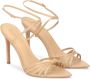 Kazar Leren sandalen met een effectieve band Brown Dames - Thumbnail 2