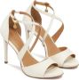 Kazar Leren sandalen op een hak Beige Dames - Thumbnail 2